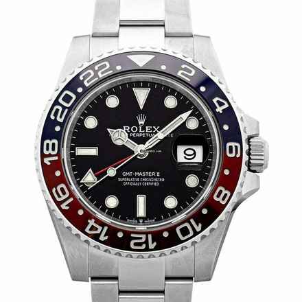  Rolex GMT-Master II 126710blro-0002 - GMT Master II Pepsi Blue and Red Bezel Automatic Black Dial Oyster Men's </h1> 