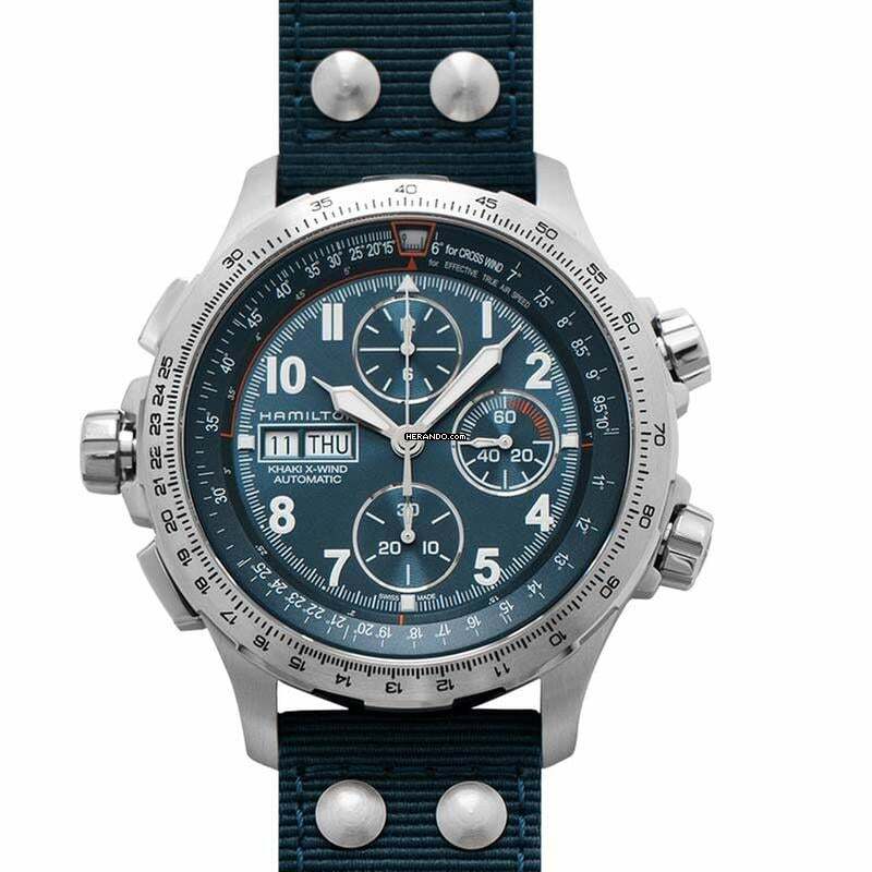 Hamilton Khaki Aviation H77906940 - Khaki Aviation Automatic Blue Dial Stainless Steel Men's Watch </h1>