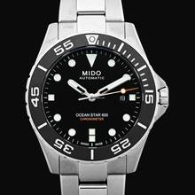 Thumbnail von Mido Ocean Star M026.608.11.051.00 - OCEAN STAR Automatic Black Dial Stainless Steel Men's Watch </h1>