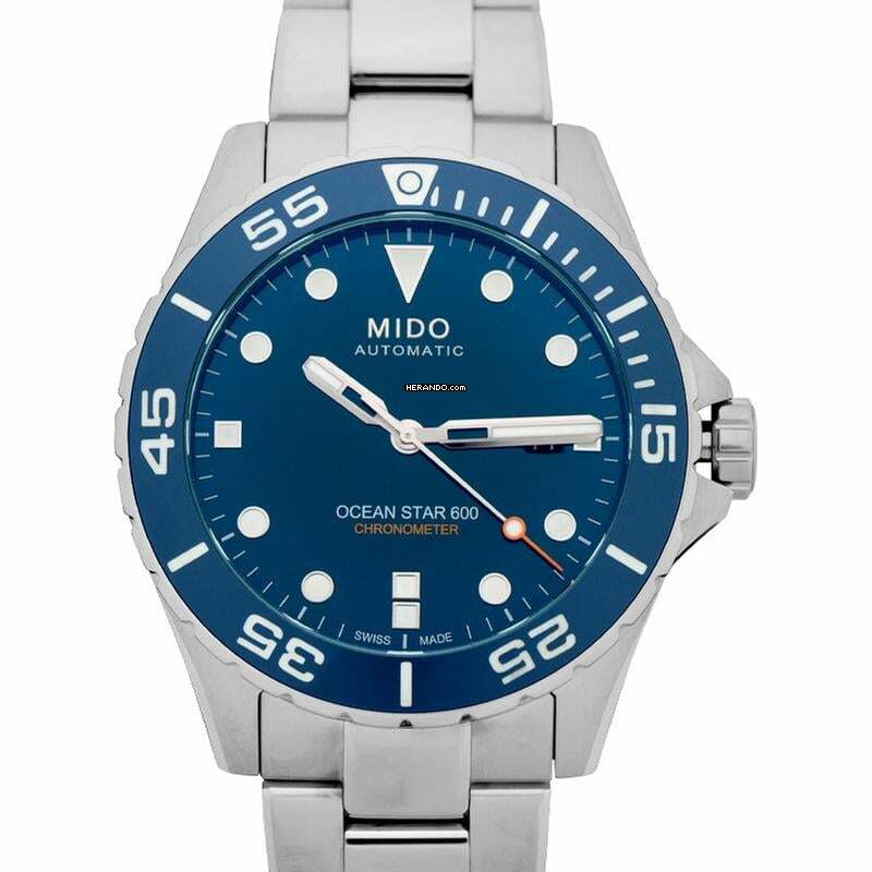 Mido Ocean Star M026.608.11.041.01 - OCEAN STAR Automatic Blue Dial Stainless Steel Men's Watch </h1>