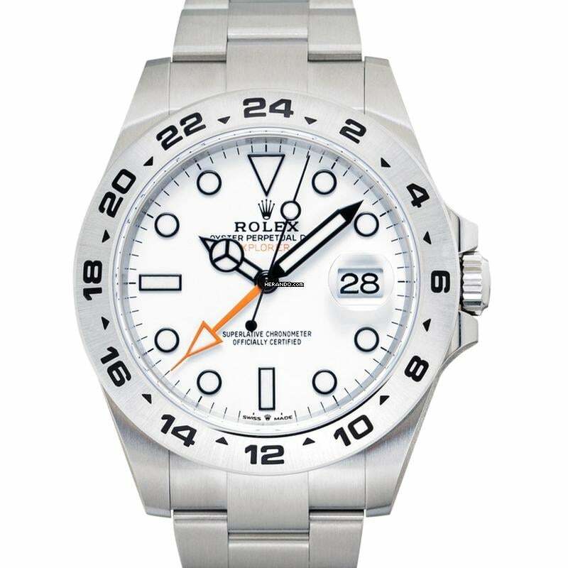 Rolex Explorer II 226570-0001 - Explorer II Automatic White Dial Stainless Steel Men's Watch </h1>