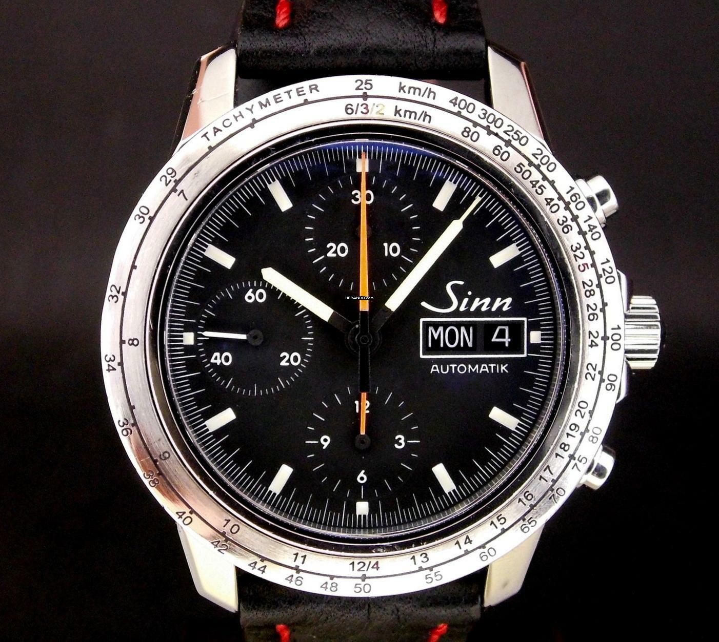 Sinn 303 Modellbahnchronograph Komplett Sichtboden mehr als nur ein Zeit-Messer </h1>