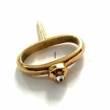 Thumbnail von Cartier Baignoire Mini 18K Yellow Gold Watch Diamond Bezel </h1>