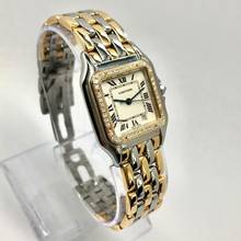 Thumbnail von Cartier Panthère 27mm 3 Row Gold 0.43TCW DIAMOND Watch </h1>