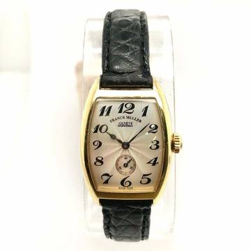  Franck Muller CURVEX Hand Winding 18K Yellow Gold 25mm Watch Skeleton Backcase </h1> 