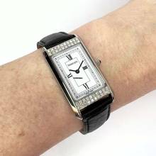 Thumbnail von Tiffany Quartz 20mm Steel 0.45TCW F-G VS-SI DIAMONDS Watch </h1>