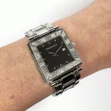 Thumbnail von Tiffany Atlas Date 28mm Steel DIAMONDS & Blue Sapphires Watch </h1>