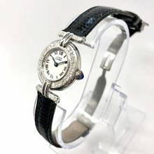 Thumbnail von Cartier VERMEIL COLISÈE 925 Silver 0.87TCW Diamond Watch Cartier Band </h1>