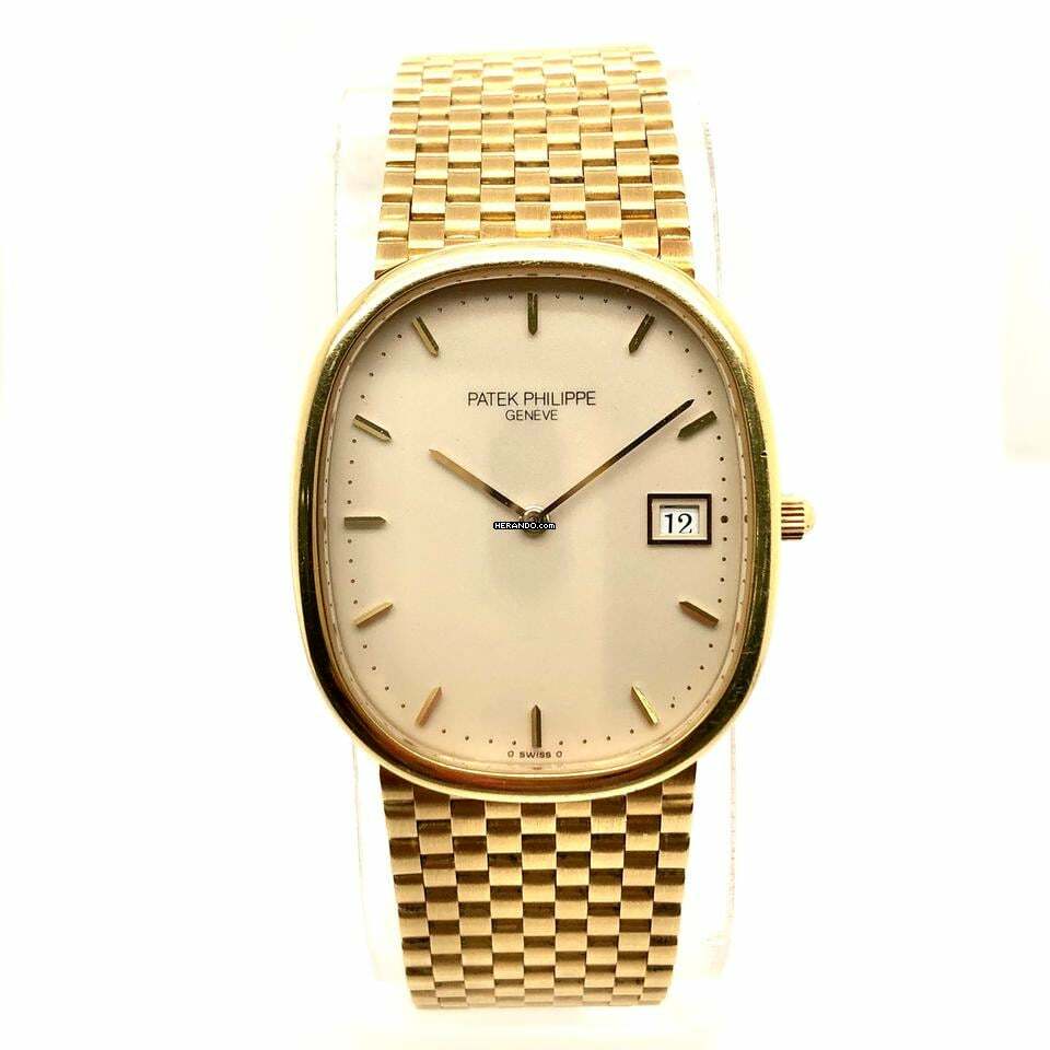 Patek Philippe Ellipse d'Or Quartz 31mm 18K Yellow Gold Watch </h1>