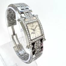 Thumbnail von Hermès Heure H Steel ~1.83TCW DIAMOND Watch </h1>