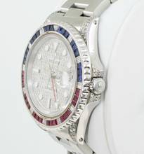 Thumbnail von Rolex GMT-Master II 16700 diamond dial watch only.