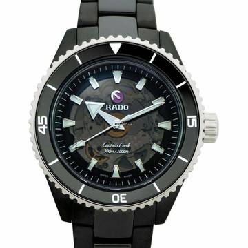  Rado HyperChrome Captain Cook R32127152 - Captain Cook Automatic Black Dial Ceramic Men's Watch </h1> 