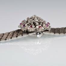 Thumbnail von SARCAR GENEVE Lady Jewel watch white gold 18KT with real rubies and diamond's Full Set </h1>
