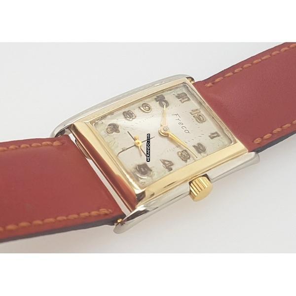 Freco DAU HAU 30er Jahre 585 weiß/Gelbgold