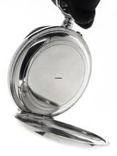 Thumbnail von Swiss Mans open face Chronograph Pocketwatch Deposé </h1>