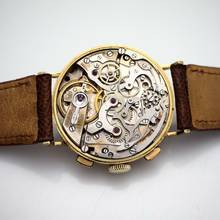 Thumbnail von Eterna Chronograph Telemetre Vintage um 1940 Gold 18k/750 </h1>