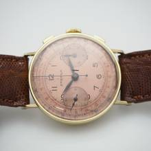 Thumbnail von Eterna Chronograph Telemetre Vintage um 1940 Gold 18k/750 </h1>