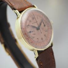 Thumbnail von Eterna Chronograph Telemetre Vintage um 1940 Gold 18k/750 </h1>