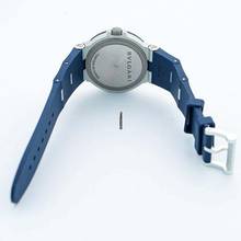 Thumbnail von Bulgari 103554 - Aluminium Automatic Blue Dial Titanium Men's Watch </h1>