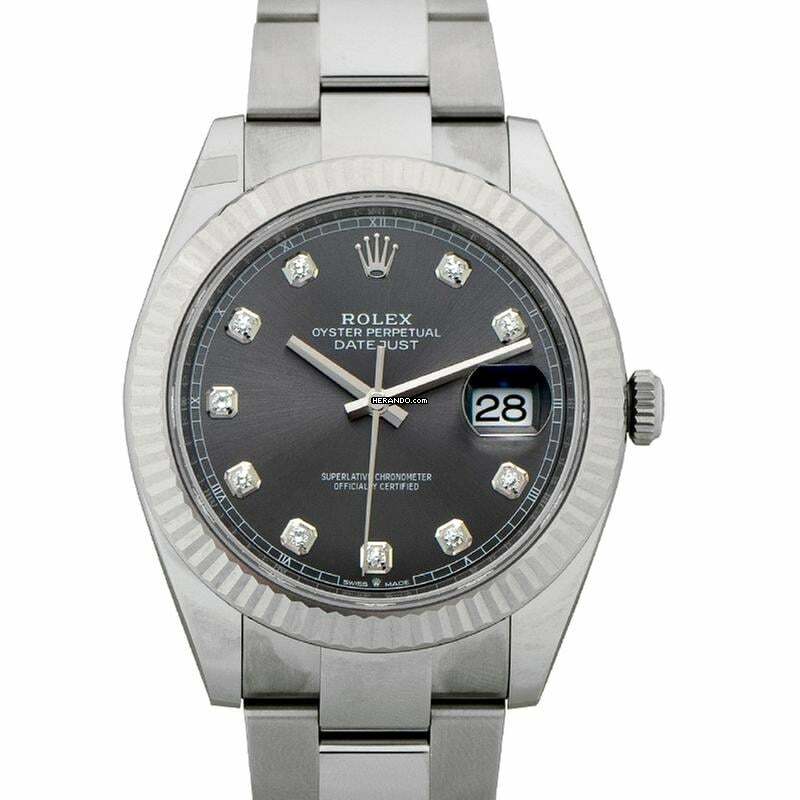 Rolex Datejust 41 126334 - Datejust Automatic Grey Dial Stainless Steel Men's Watch </h1>