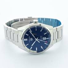 Thumbnail von TAG Heuer WBN201A.BA0640 - Automatic Blue Dial Stainless Steel Men's Watch </h1>