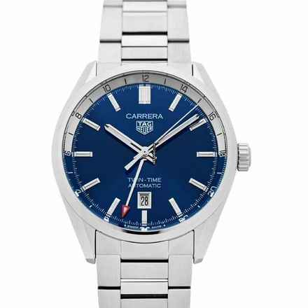  TAG Heuer WBN201A.BA0640 - Automatic Blue Dial Stainless Steel Men's Watch </h1> 
