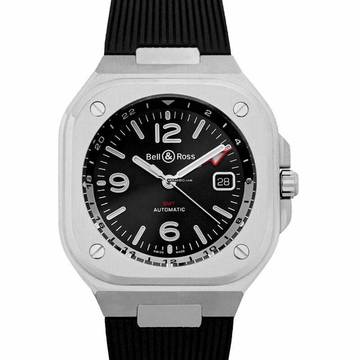  Bell & Ross BR 05 BR05G-BL-ST/SRB - BR 05 GMT Automatic Black Dial Stainless Steel Men's Watch </h1> 