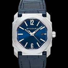 Thumbnail von Bulgari Octo 102429 - Octo Automatic Blue Dial Stainless Steel Men's Watch </h1>