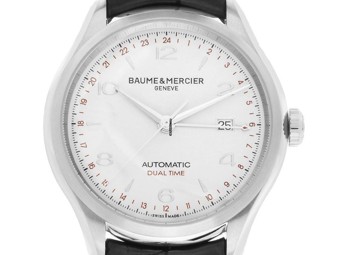 Baume & Mercier Clifton Dual Time Ref.M0A10112 Full Set Ungetragen