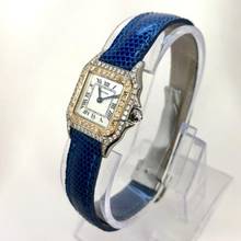Thumbnail von Cartier Panthère 23mm Quartz 2 Tone 0.47TCW DIAMOND Watch </h1>