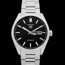 Thumbnail von TAG Heuer Carrera WBN2010.BA0640 - Carrera Automatic Black Dial Stainless Steel Men's Watch </h1>