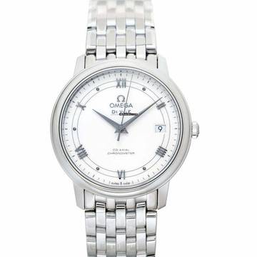  Omega De Ville Prestige 424.10.37.20.04.001 - De Ville Automatic White Dial Stainless Steel Unisex Watch </h1> 