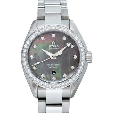  Omega Seamaster Aqua Terra 231.15.34.20.57.001 - Seamaster Automatic Mother of pearl Dial Stainless Steel Ladies Watc </h1> 