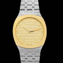 Thumbnail von Gucci YA163403 - GUCCI 25H Quartz Gold Dial Ladies Watch </h1>
