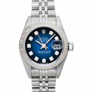  Rolex Lady-Datejust 69174G - Datejust Blue Gradation Dial 26mm </h1> 