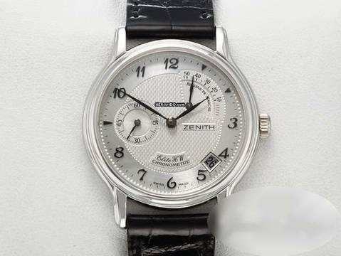  Zenith Elite Hw Chronomaster 39.0240.655 Platin 950 Zenith-revision 2021  