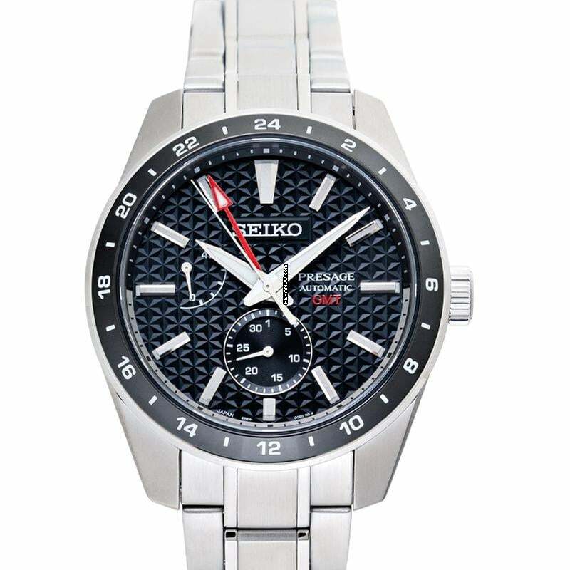 Seiko Presage SARF005 - Presage Automatic Black Dial Stainless Steel Men's Watch </h1>