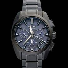 Thumbnail von Seiko Astron GPS Solar SBXC069 - Astron Quartz Black Dial Titanium Men's Watch </h1>