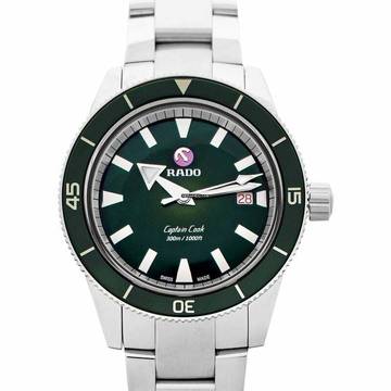  Rado HyperChrome Captain Cook R32105319 - Captain Cook Automatic Green Dial Stainless Steel Men's Watch </h1> 