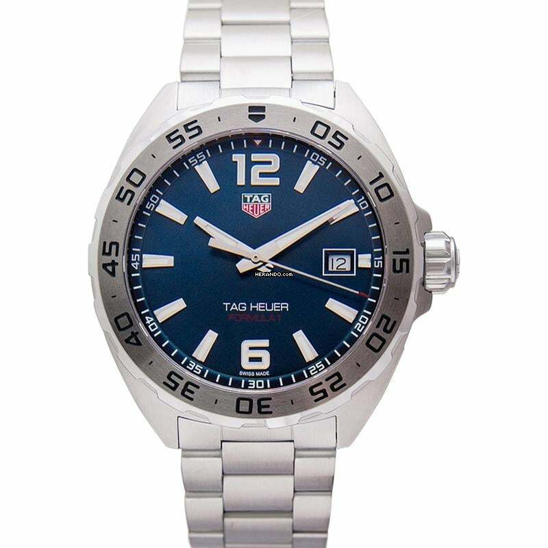 TAG Heuer Formula 1 Quarz WAZ1118.BA0875 - Formula 1 Quartz Blue Dial Men's Watch </h1>