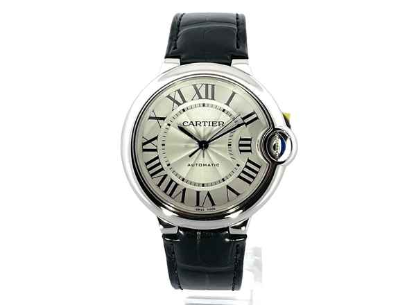  Cartier Ballon Bleu 36mm de Cartier 36 Edelstahl / Leder Ref. WSBB0028 </h1> 