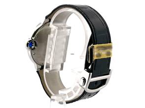 Thumbnail von Cartier Ballon Bleu 36mm de Cartier 36 Edelstahl / Leder Ref. WSBB0028 </h1>