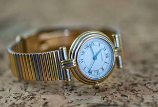 Thumbnail von Cartier Trinity Lady VENDOME Date | Trinity | Tricolor | with Goldbracelet