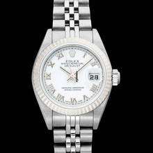 Thumbnail von Rolex Lady-Datejust 79174 - Lady Datejust Oyster Perpetual Steel White Ø26 mm </h1>