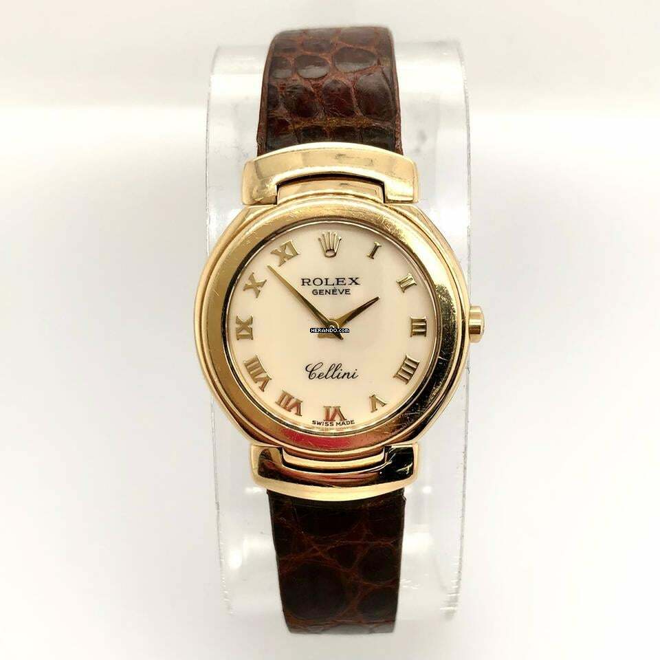 Rolex Cellini 26mm 18K Yellow Gold Watch </h1>
