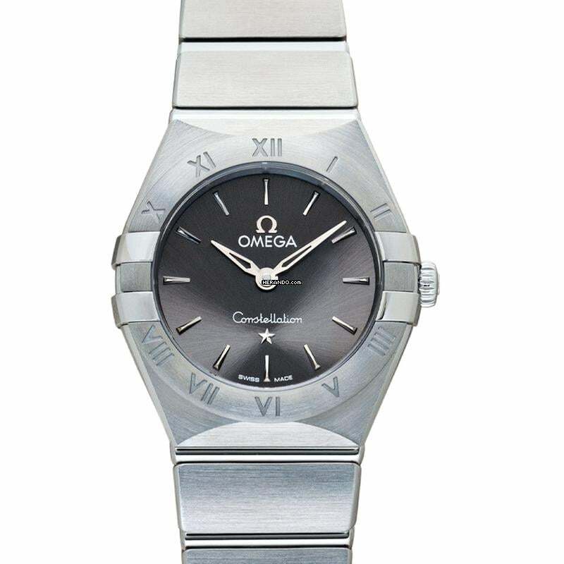 Omega Constellation Ladies 131.10.25.60.06.001 - Constellation Quartz Grey Dial Stainless Steel Ladies Watch </h1>