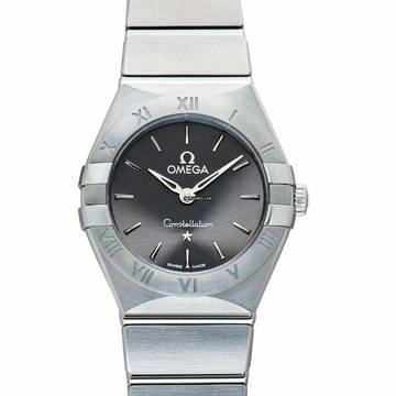  Omega Constellation Ladies 131.10.25.60.06.001 - Constellation Quartz Grey Dial Stainless Steel Ladies Watch </h1> 