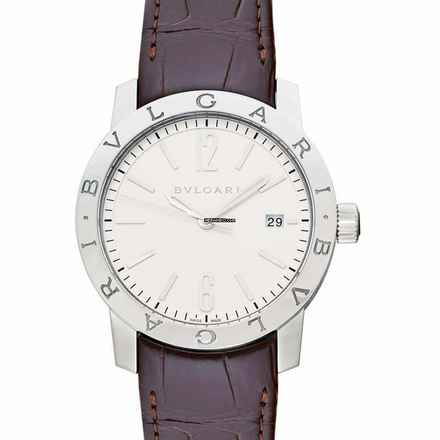  Bulgari Solotempo 102111 - Solotempo Automatic White Dial Stainless Steel Men's Watch </h1> 