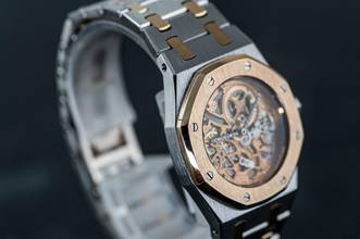 Thumbnail von Audemars Piguet Royal Oak Skeleton | Platinum & Roségold | 14794PR | Caliber 2003 | AP Service 2021