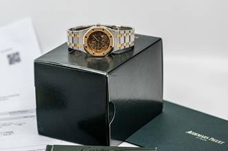 Thumbnail von Audemars Piguet Royal Oak Skeleton | Platinum & Roségold | 14794PR | Caliber 2003 | AP Service 2021